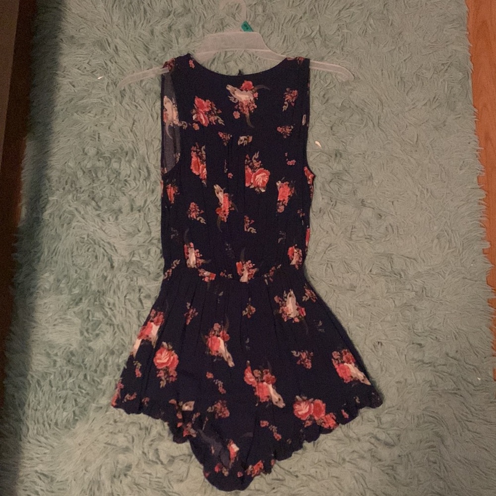 Justify Brand Navy Blue Romper - Picture 2 of 2